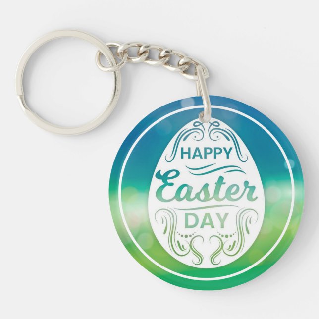 Happy Easter Day-23042 Key Ring (Front)