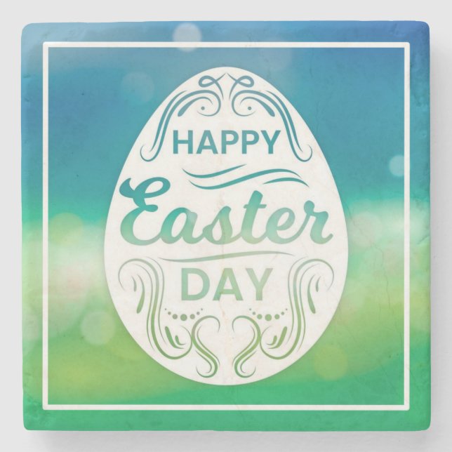 Happy Easter Day-23042 Stone Coaster (Front)