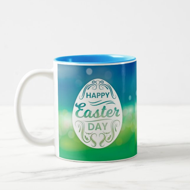 Happy Easter Day-23042 Two-Tone Coffee Mug (Left)