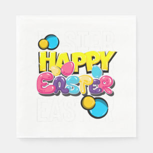 Happy Easter Day 76 Napkin