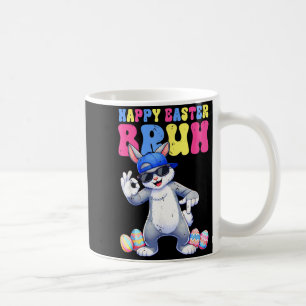 Happy easter day bunny 67 six seven bruh rabbit 67 coffee mug