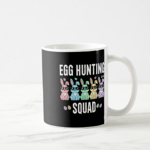Happy Easter Day Bunny Boys Girls Easter Eggs Squa Coffee Mug