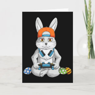 Happy Easter Day Bunny Egg Funny Boys Girls Kids G Card