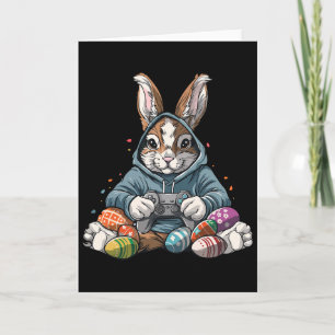 Happy Easter Day Bunny Egg Funny Boys Girls Kids G Card