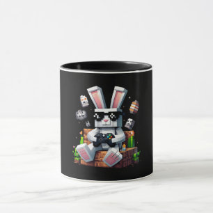 Happy Easter Day Bunny Egg Video Gamer Easter Day Mug