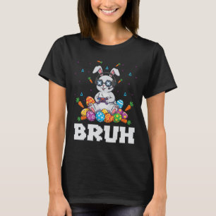 Happy Easter Day Bunny Egg Video Games Kids Men Ga T-Shirt