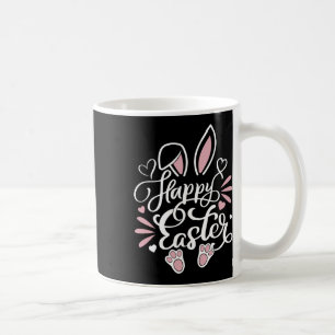 Happy Easter Day Bunny Eggs Rabbit Graphic Family Coffee Mug