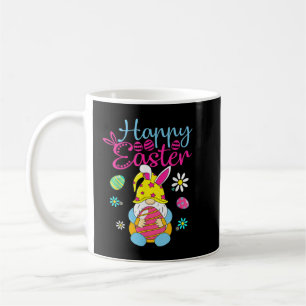 Happy Easter Day Bunny Spring Gnome Easter Coffee Mug