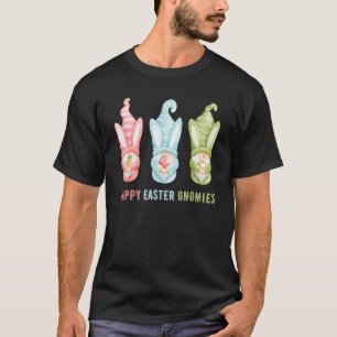Happy Easter Day Bunny Spring Gnome Easter Egg Hun T-Shirt