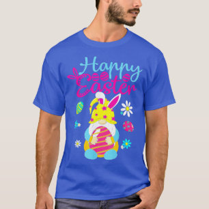 Happy Easter Day Bunny Spring Gnome Easter Egg Hun T-Shirt