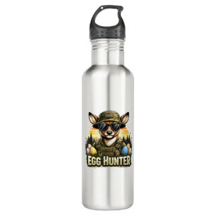 Happy Easter Day Camo Funny Hunting Boys Men Easte 710 Ml Water Bottle