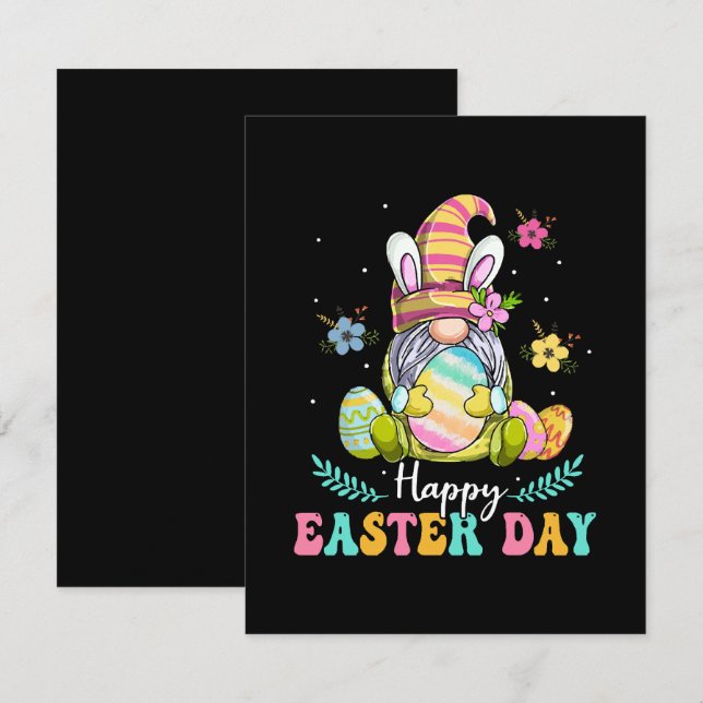Happy Easter Day Card (Front/Back)