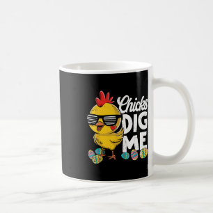 Happy Easter Day Chicks Dig Me Easter Toddler Boys Coffee Mug