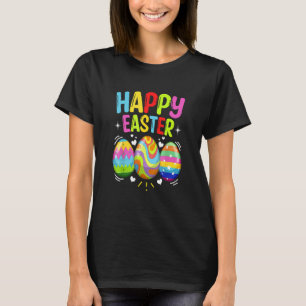 Happy Easter Day Colourful Egg Face Mask Hunting C T-Shirt