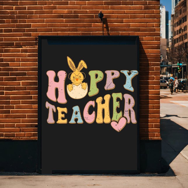 Happy Easter Day - Easter Eggs Funny Poster (Creator Uploaded)