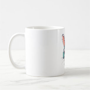 Happy Easter Day Egg Bunny Funny Gamer Boys Kids  Coffee Mug