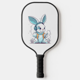 Happy Easter Day Egg Bunny Funny Gamer Boys Kids Pickleball Paddle