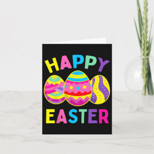 Happy Easter Day Egg Hunting Easter Bunny Card