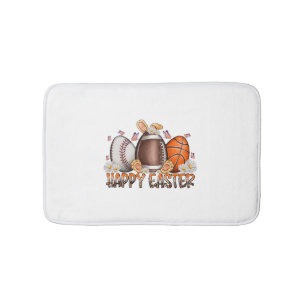 Happy Easter DAy Eggs Bath Mat