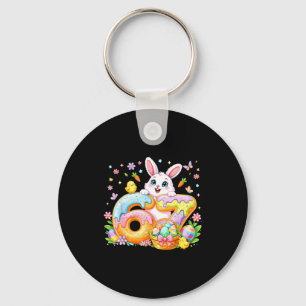 Happy Easter Day Funny 67 Bunny Six Seven Girl Kid Key Ring