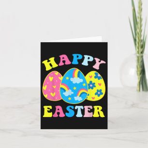 Happy Easter Day Funny Egg Hunting Easter Bunny  Card