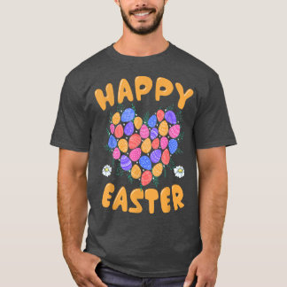 Happy Easter Day Funny Eggs Hunting Pascha Christi T-Shirt