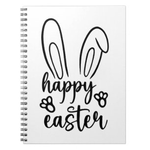 Happy Easter Day Funny Eggs Rabbit Funny T-shirt Notebook