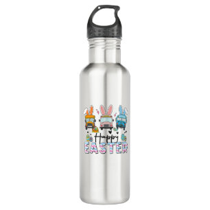 Happy Easter Day Funny School Bus Driver Life Happ 710 Ml Water Bottle