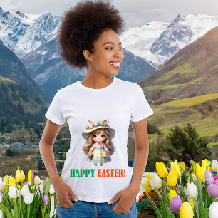 Happy Easter Day - Girl T-Shirt