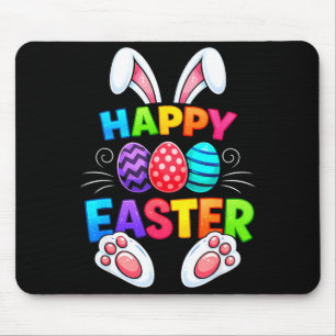 Happy Easter Day Girls Boys Easter Shirts Funny Bu Mouse Pad