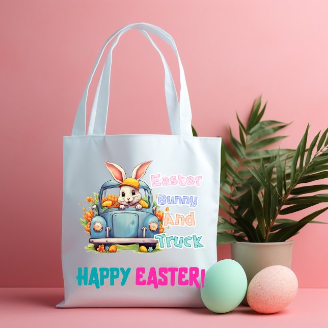 Happy Easter Day - Hunter Tote Bag (Creator Uploaded)