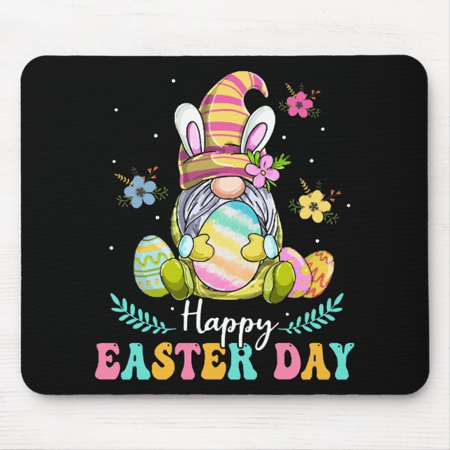 Happy Easter Day Mouse Pad (Front)