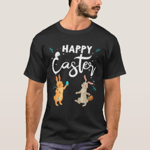 Happy Easter Day Rabbits And Bunny T-Shirt