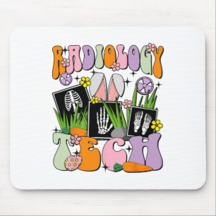 Happy Easter Day Radiology Tech Rad Tech Ct Mri Te Mouse Pad