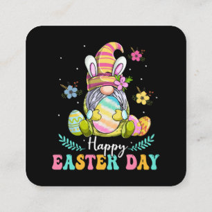 Happy Easter Day Square Business Card
