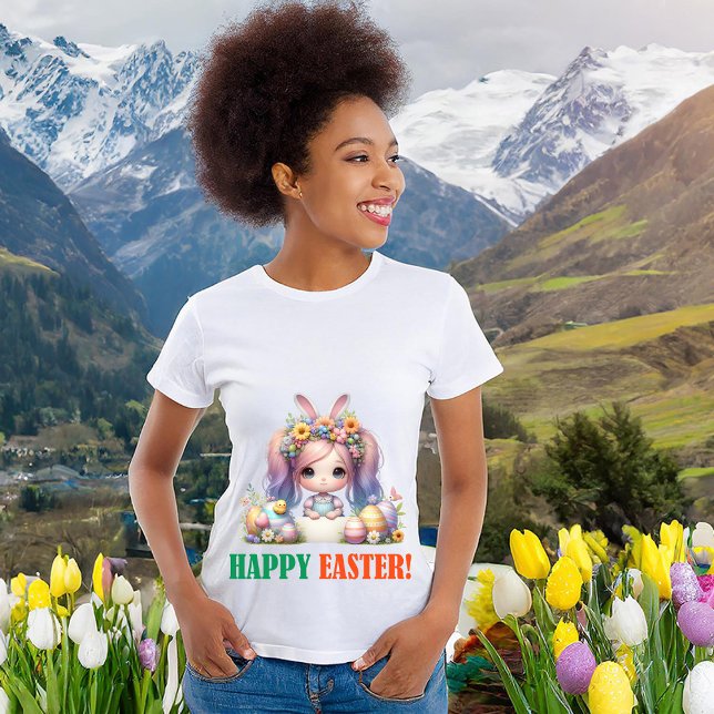 Happy Easter Day - Whimsical T-Shirt (Creator Uploaded)