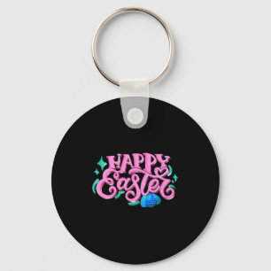 Happy Easter Day Women Girls Key Ring