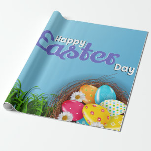 Happy Easter day Wrapping Paper