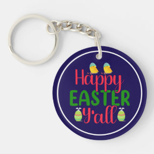 Happy Easter Day Y'all-29791 Keychain