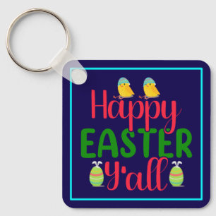 Happy Easter Day Y'all-29791 Keychain