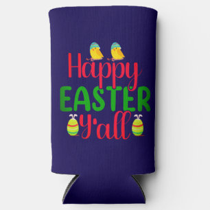 Happy Easter Day Y'all-29791 Seltzer Can Cooler
