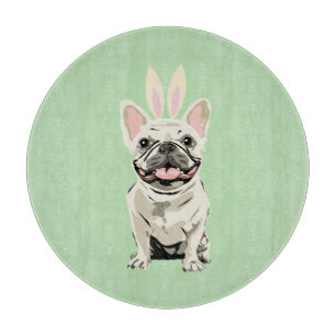 Happy Easter, dog Cutting Board