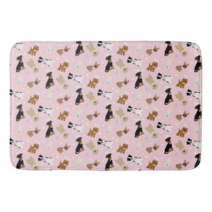Happy Easter Dogs Bath Mat