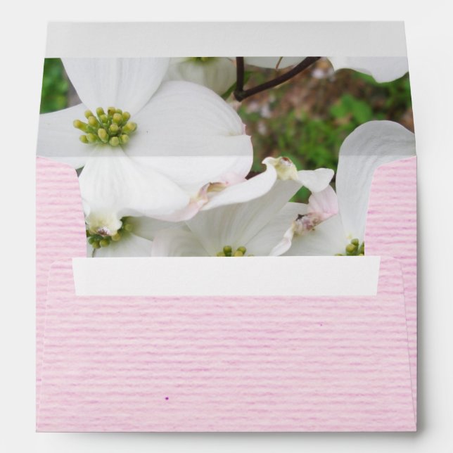 Happy Easter Dogwood Blossoms - Cornus florida Envelopes (Back (Bottom))