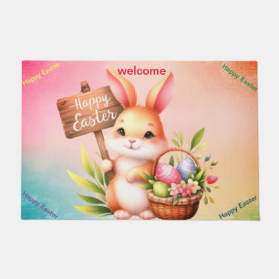 Happy Easter Doormat
