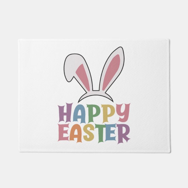 Happy Easter                        Doormat (Front)