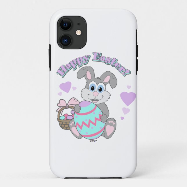 Happy Easter! Easter Bunny Case-Mate iPhone Case (Back)