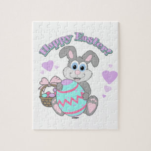 Happy Easter! Easter Bunny Jigsaw Puzzle