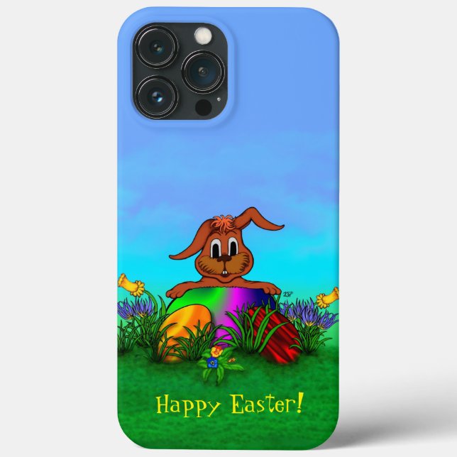 Happy Easter! Easter Rabbit Case-Mate iPhone Case (Back)