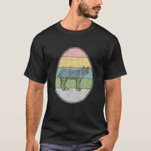 Happy Easter Egg Bobcats Graphic Funny Easter Day T-Shirt